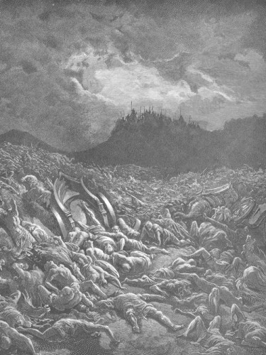 Картина 103. The Ammonite and Moabite Armies Are Destroyed