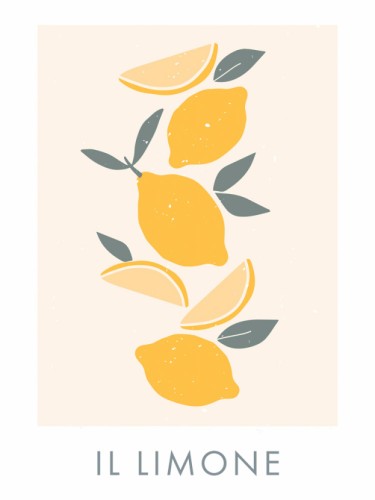 Постер Фрукты IL Limone